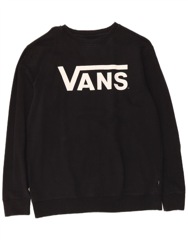 Vans Sweat-shirt graphique pour hommes, grand coton noir