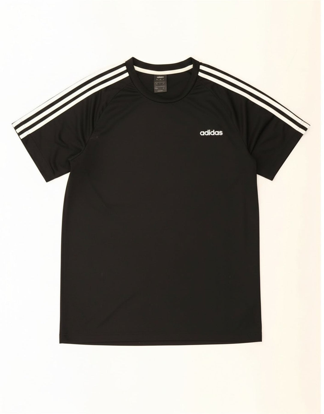Adidas Hommes Climalite T-Shirt Haut Grand Noir Polyester