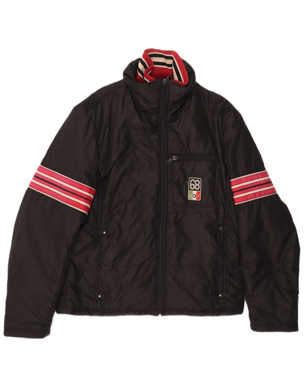 Gas Veste matelassée pour homme UK 42 XL Noir Colourblock