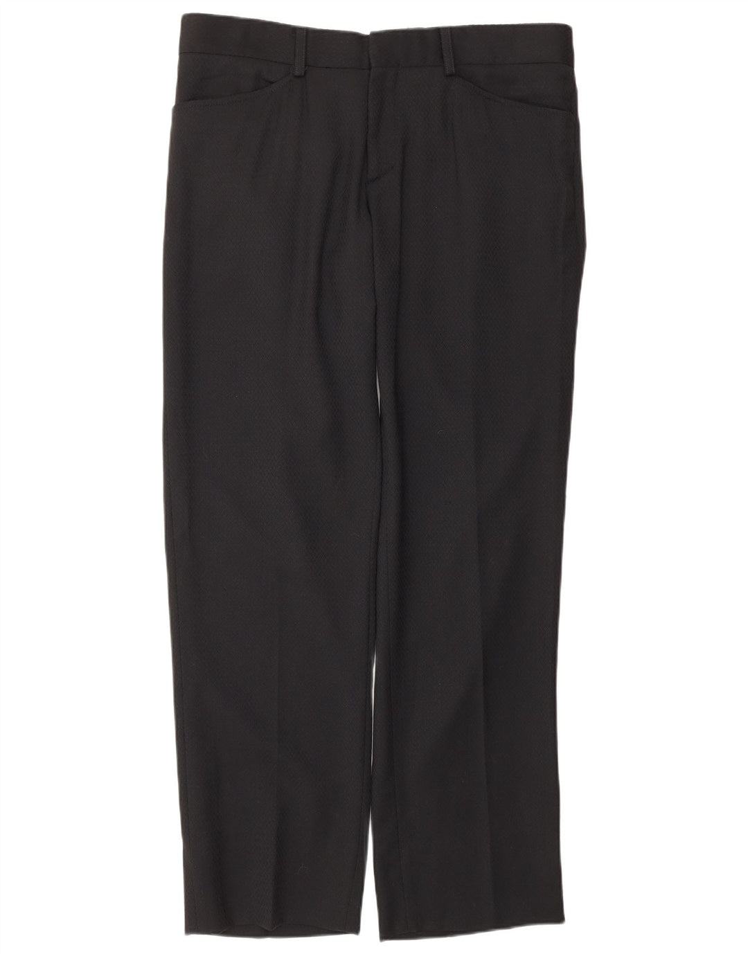 DOLCE & GABBANA Costume 2 Pièces Homme IT 50 Large W36 L31 Noir Laine Vierge