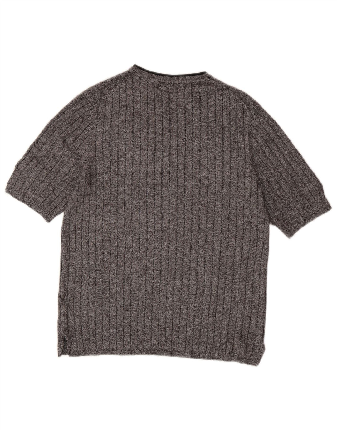 Marks & Spencer Pull à col rond pour femme UK 10 Petit Gris