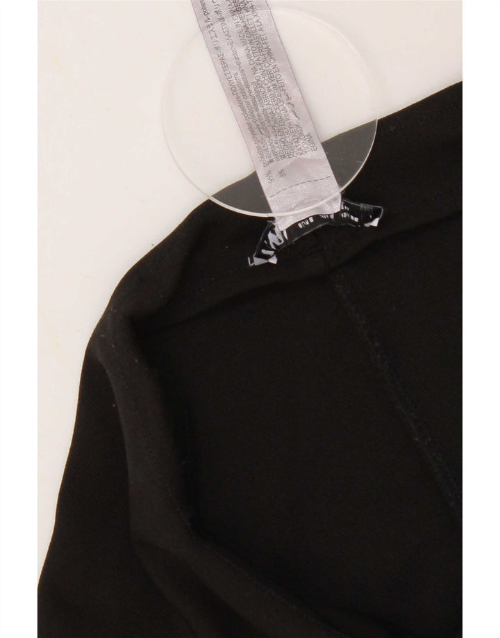 Zara Femme Leggings UK 8 Petit Noir Polyester