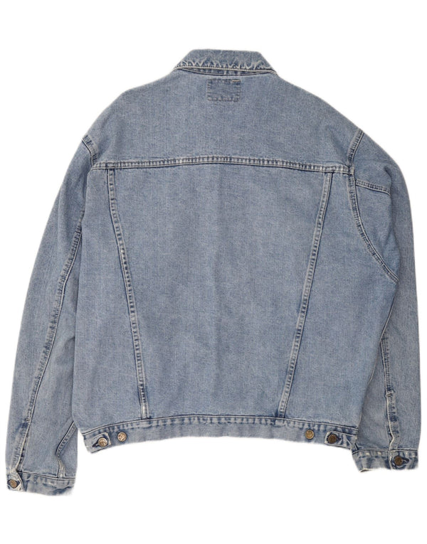 AMERICANINO Veste en Jean Homme UK 42 XL Bleu Coton