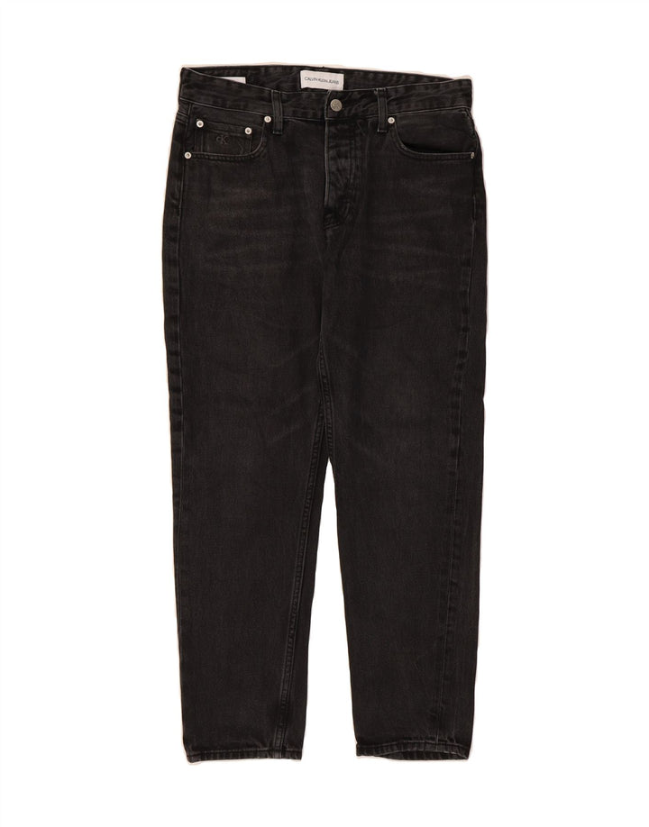 CALVIN KLEIN Mens Slim Jeans W29 L26 Black Cotton Vintage Calvin Klein and Second-Hand Calvin Klein from Messina Hembry 