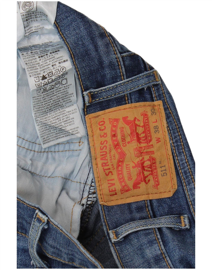 Levi's Jean Slim 511 Homme Bleu W38 L30 Coton