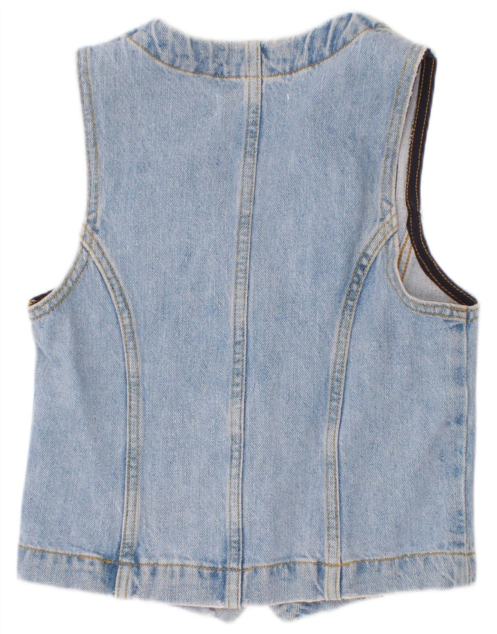 Gilet en jean fille Zara 9-10 ans bleu
