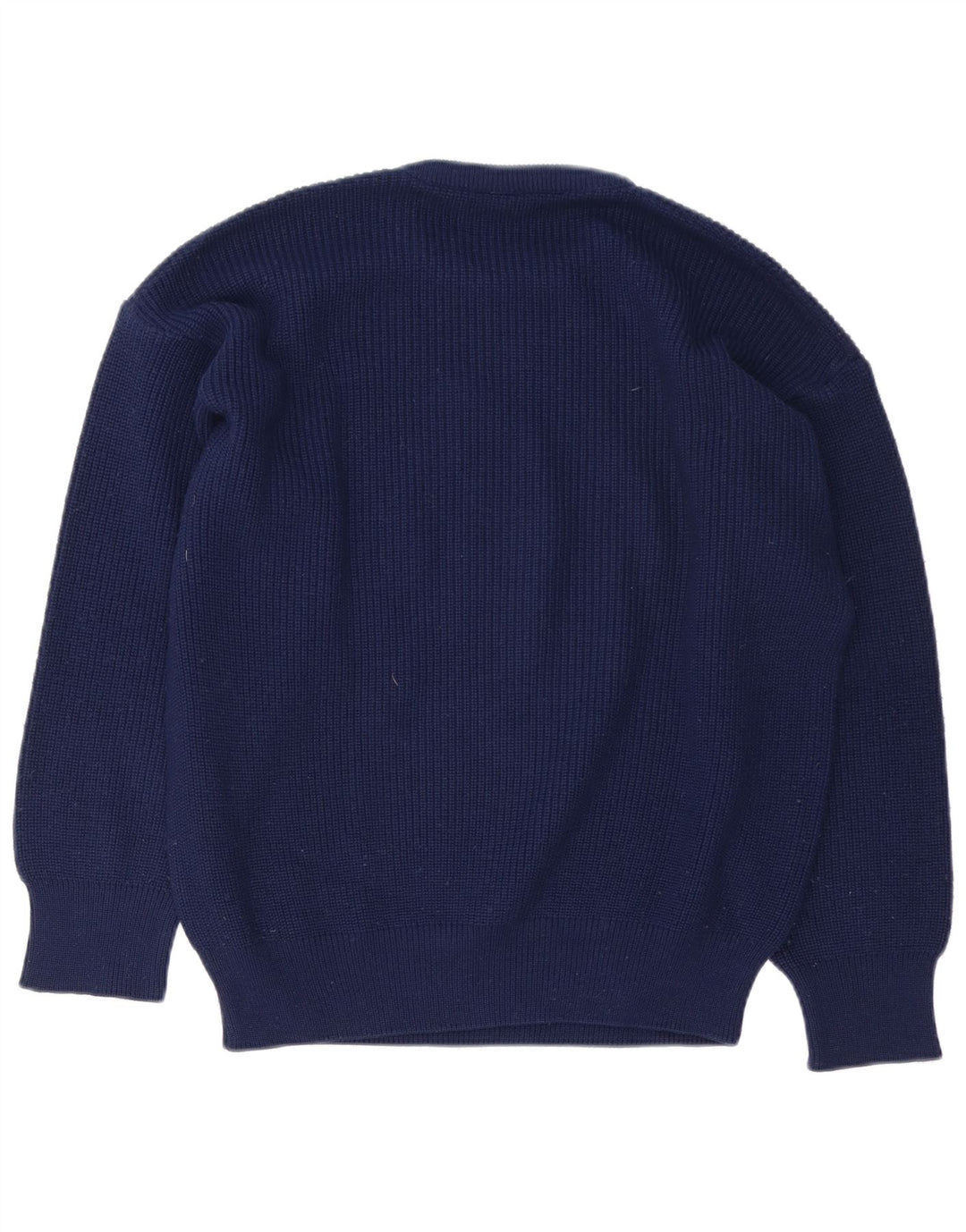 Dolomiten Pull col rond homme IT 48 bleu marine moyen