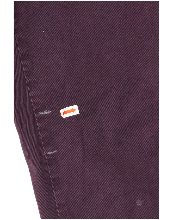 HUGO BOSS Pantalon Chino Droit Coupe Regular Homme W38 L30 Violet