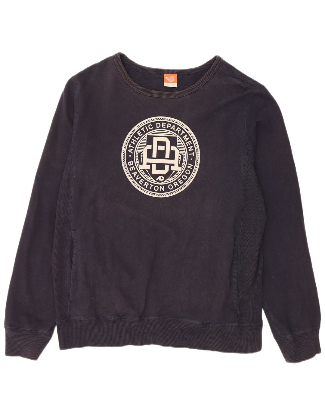 NIKE Sweat-shirt graphique pour hommes, grand, bleu marine