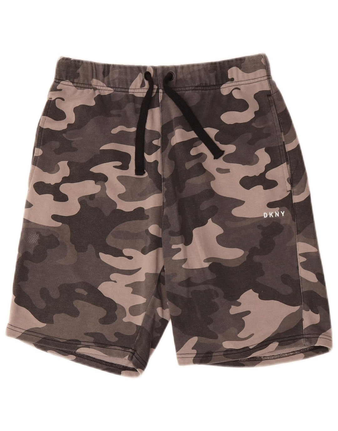 DKNY Short de Sport Homme Petit Gris Camouflage