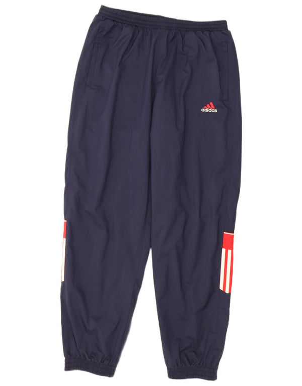 Adidas Pantalon de survêtement pour homme UK 46/48 XL Bleu marine Colourblock