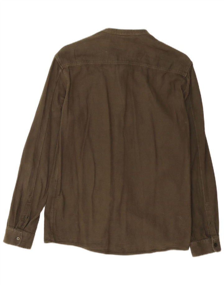 Cos Chemise Homme Petit Kaki Coton