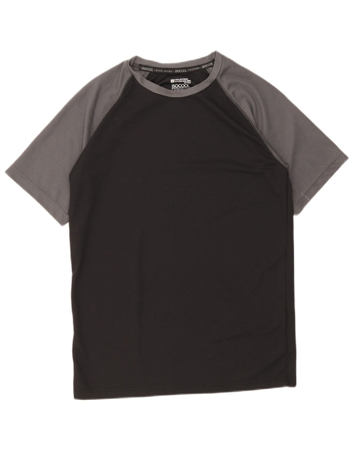 Mountain Warehouse T-Shirt Homme Noir Moyen Colourblock