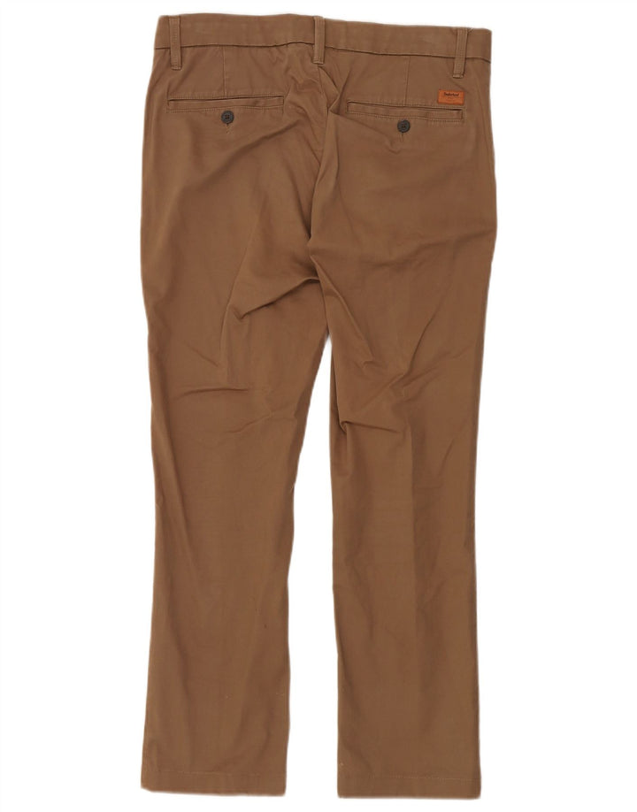 TIMBERLAND Pantalon Chino Droit Homme W31 L32 Marron