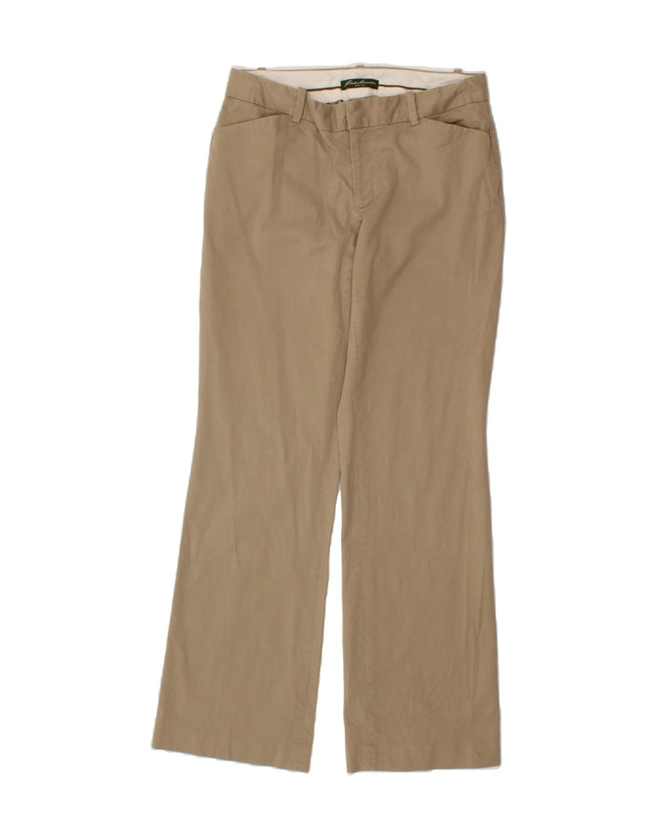 EDDIE BAUER Womens Seattle Casual Trousers US 6 Medium W30 L32 Beige Vintage Eddie Bauer and Second-Hand Eddie Bauer from Messina Hembry 