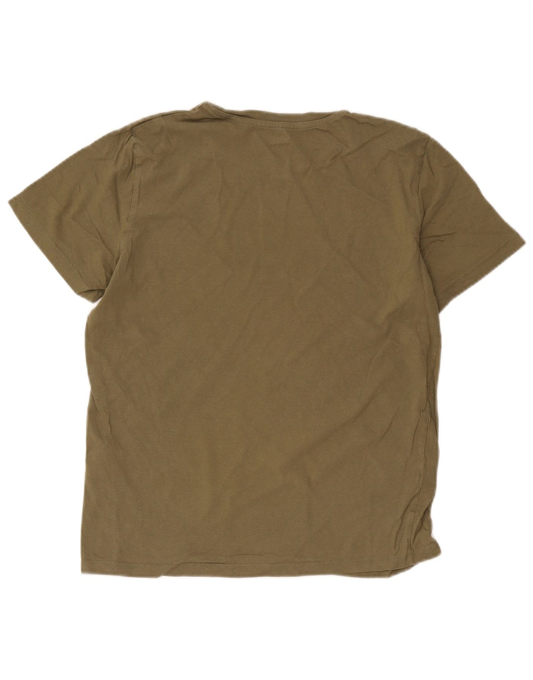 Jack & Jones Haut T-Shirt Graphique Homme Kaki Moyen Coton