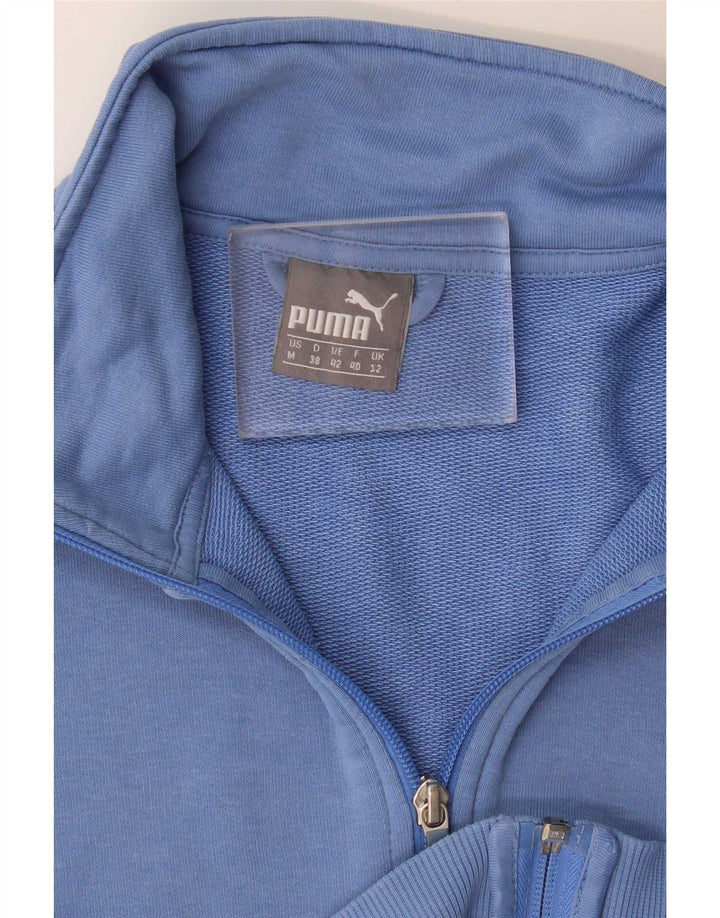 Puma Veste de survêtement pour femme UK 12 Bleu moyen