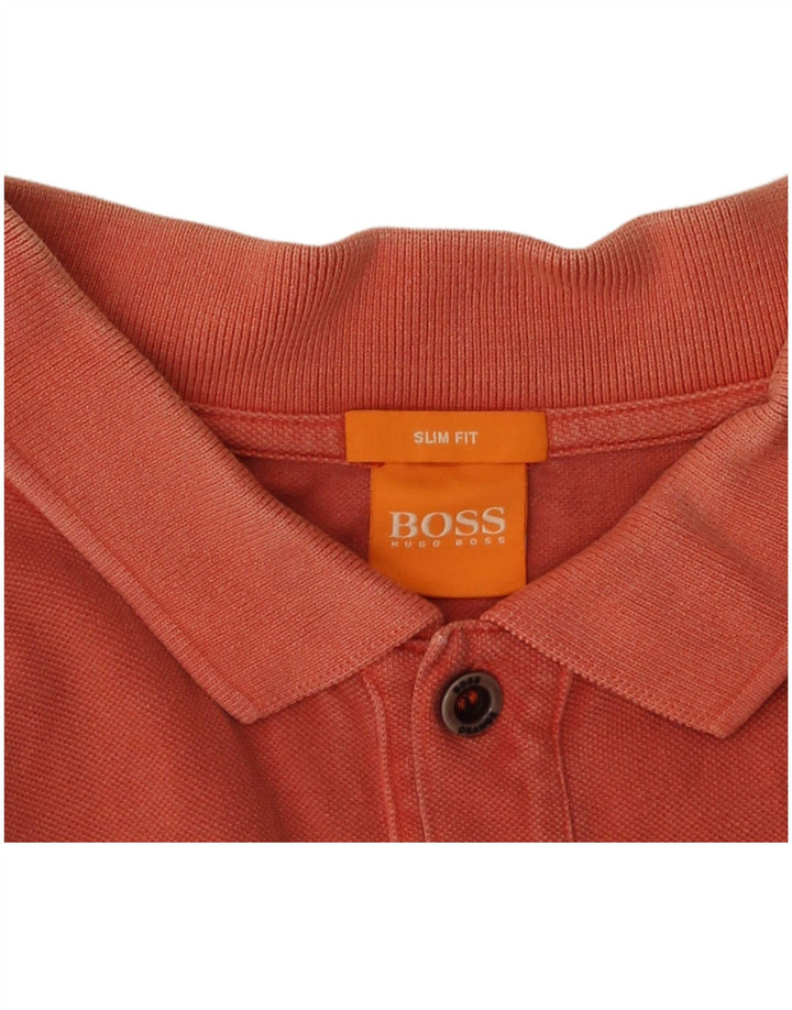 Hugo Boss Polo Slim Fit pour hommes, grand, Orange