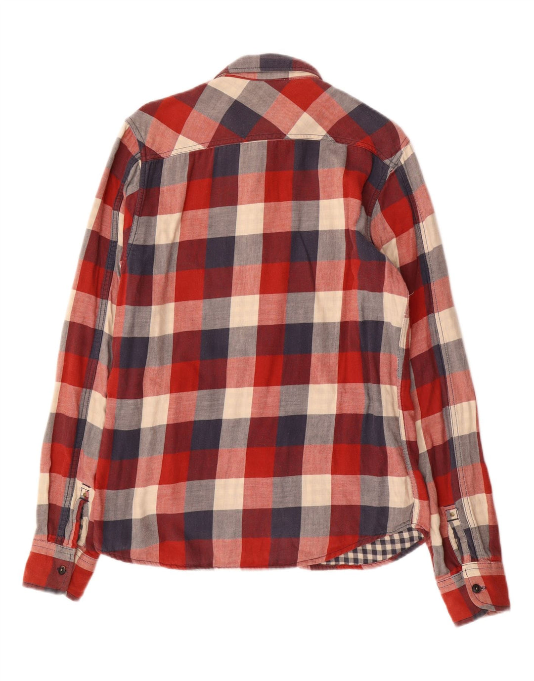 SCOTCH & SODA Chemise Flanelle Homme Rouge Moyen Carreaux Coton