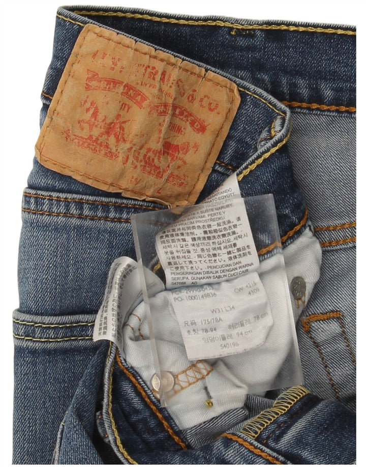 Levi's Jean Droit W31 L34 Homme Bleu Coton