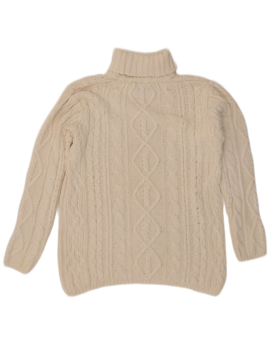 L.O.G.G Pull Col Roulé Homme Medium Off White Ramie
