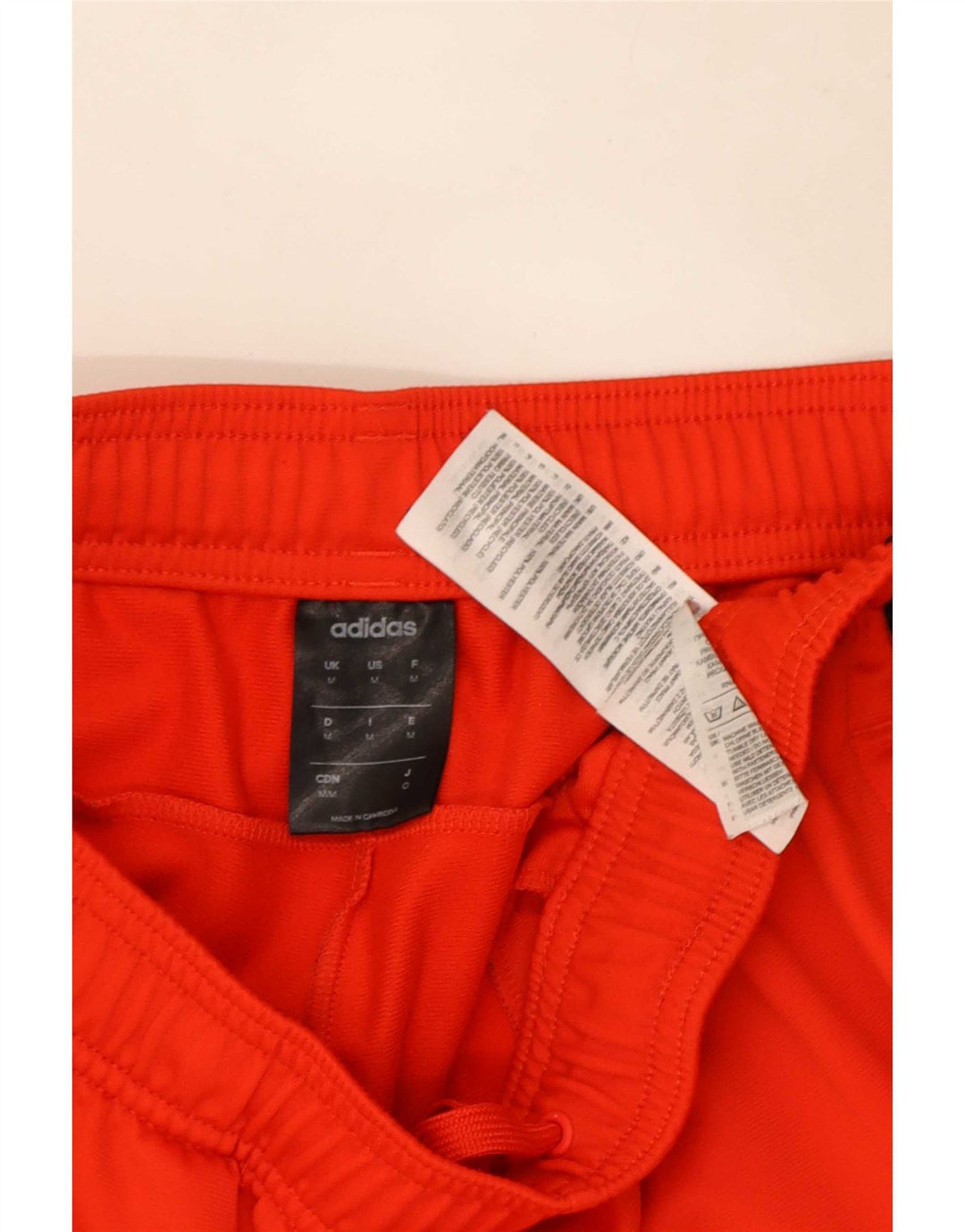 Adidas Pantalon de survêtement pour homme Rouge moyen Polyester