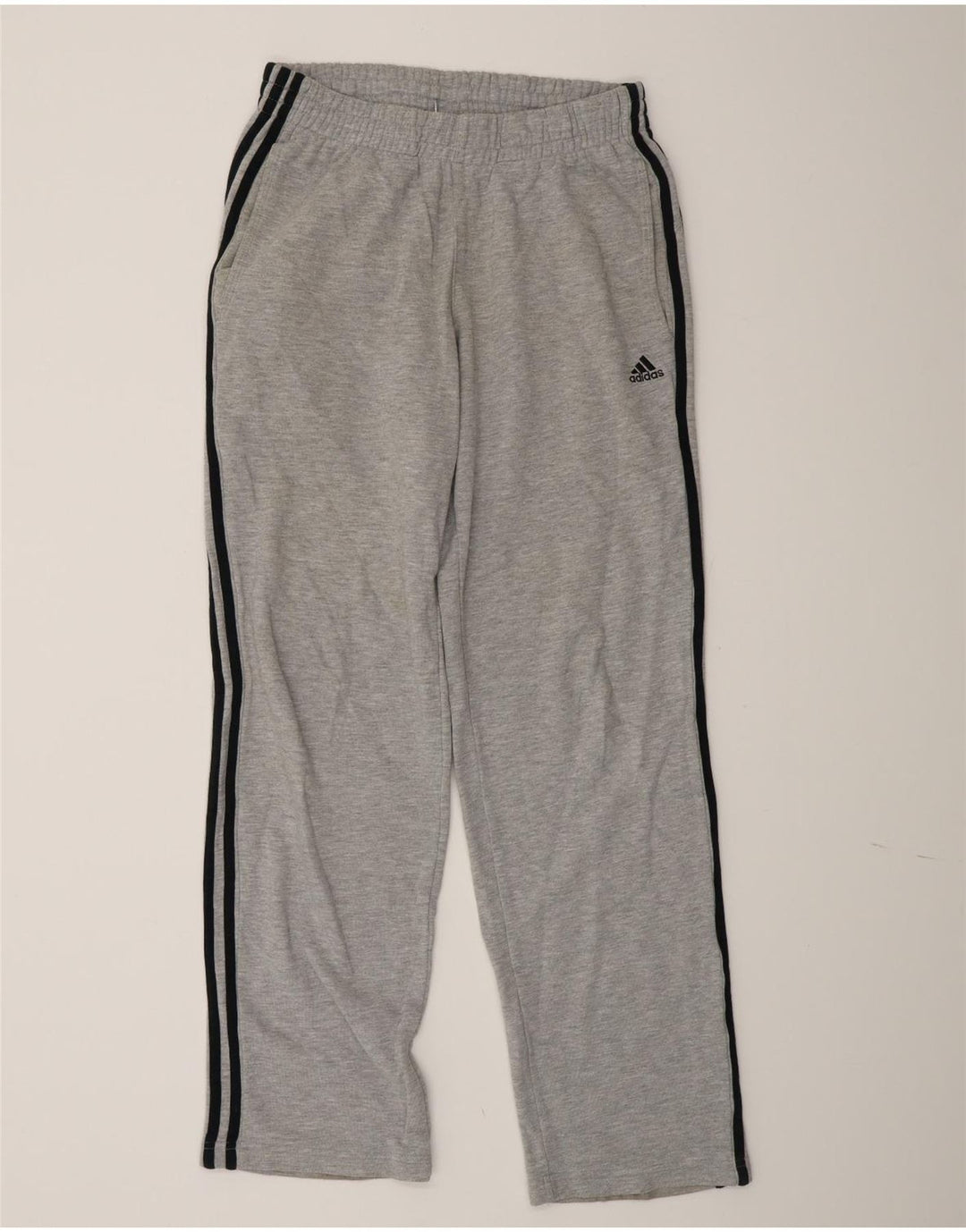 Adidas Pantalon de survêtement pour homme Petit coton moucheté gris