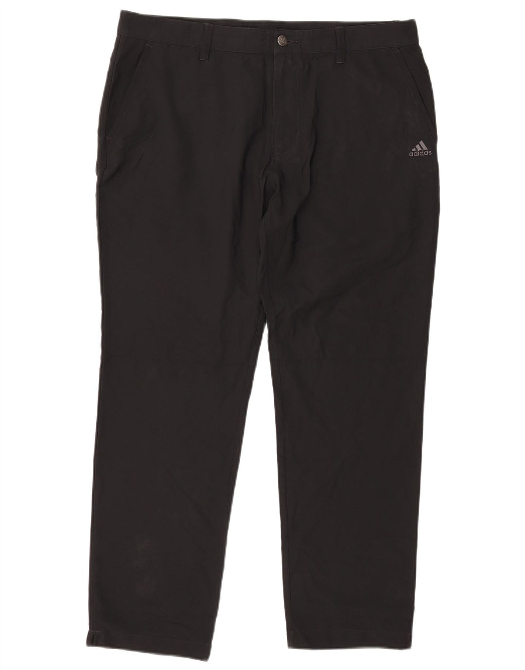Adidas Pantalon Chino Slim Homme W36 L30 Noir Polyester