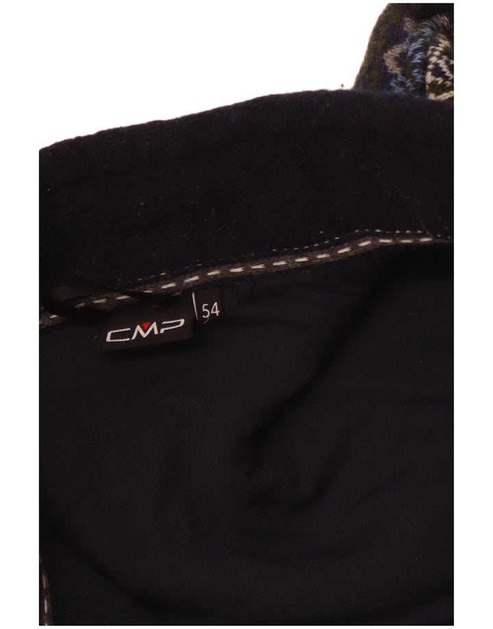 CMP Veste Polaire Homme EU 54 2XL Bleu Colorblock Polyester