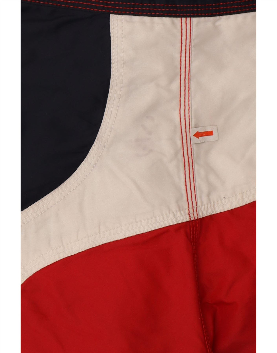 North Sails Short de Bain Graphique Homme Petit Rouge Polyamide Colorblock