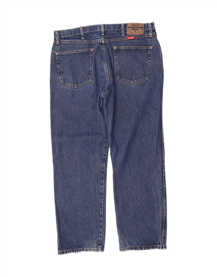 Wrangler Jean droit coupe droite W36 L29 en coton bleu pour homme