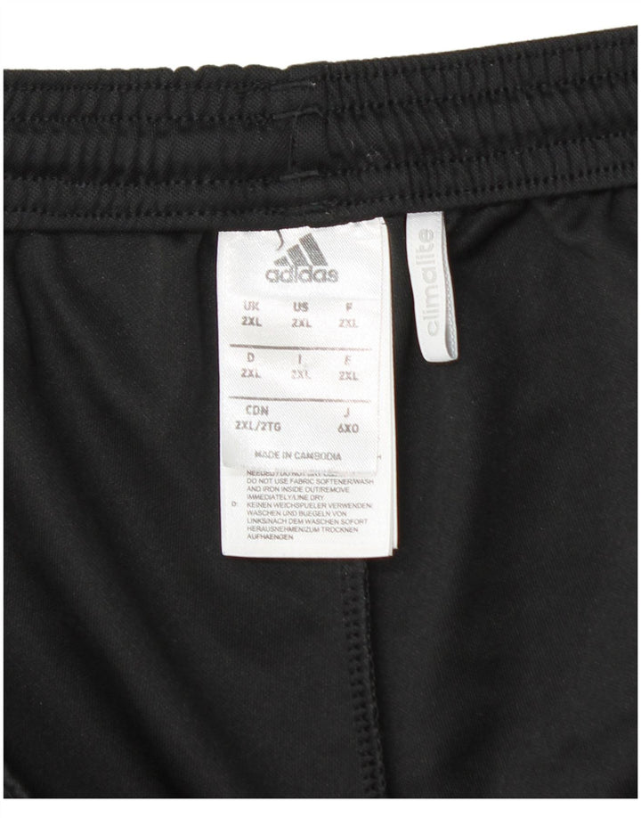 Adidas Short de sport Climalite pour homme 2XL Noir Polyester