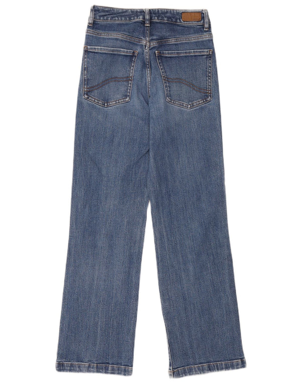 Fat Face Jean droit pour femme UK 8 Small W26 L28 Bleu Coton
