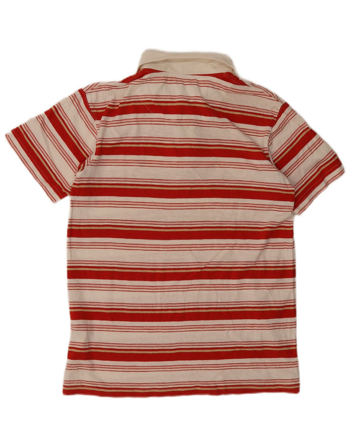 Timberland Polo Homme Rouge Moyen Rayé Coton
