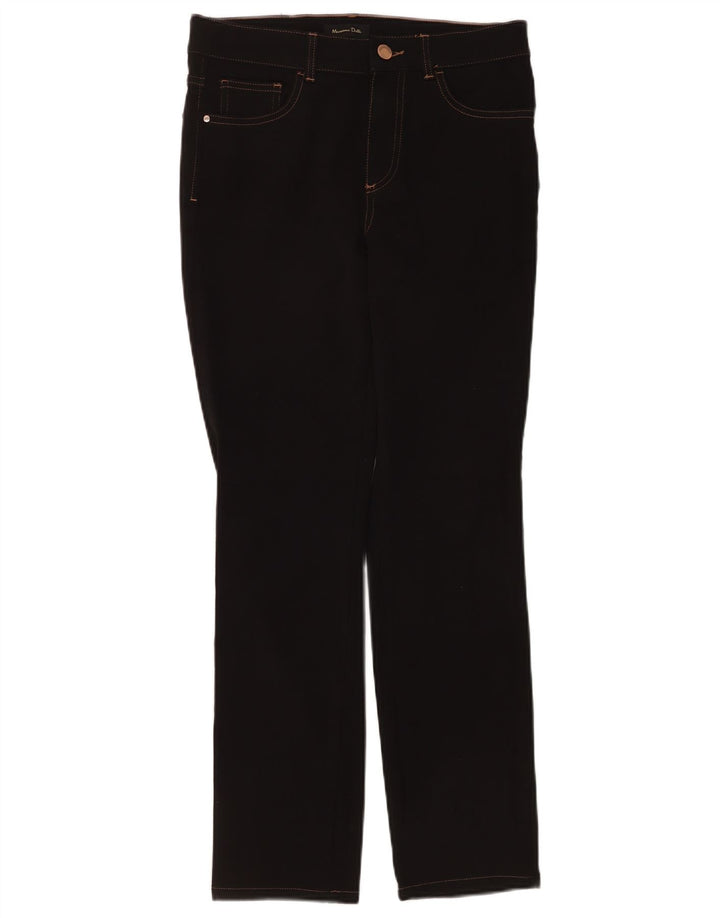 Massimo Dutti Jean Slim Femme EU 38 Petit W28 L30 Coton Noir