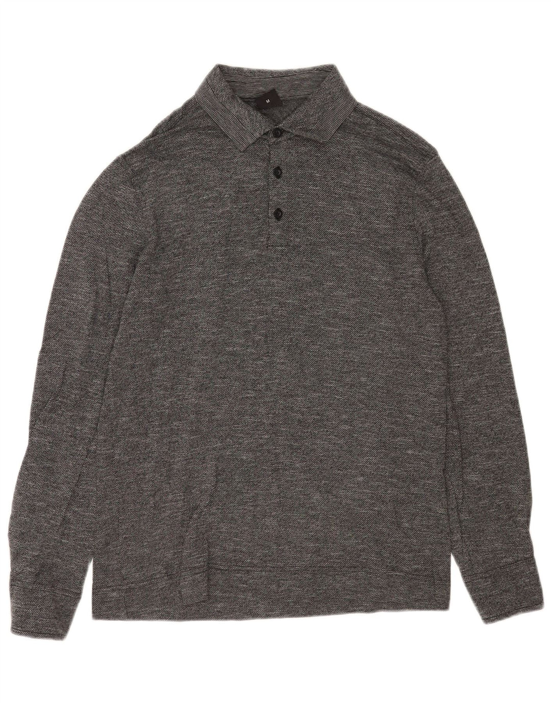 Hugo Boss Polo Regular Fit Rugby Homme Gris Moyen Moucheté