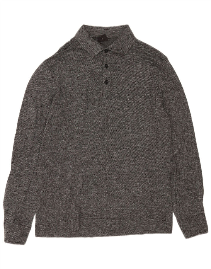 Hugo Boss Polo Regular Fit Rugby Homme Gris Moyen Moucheté