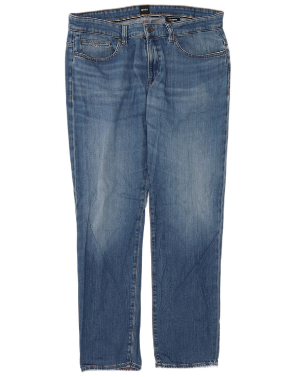 Hugo Boss Jean Slim Delaware W40 L32 Homme Bleu