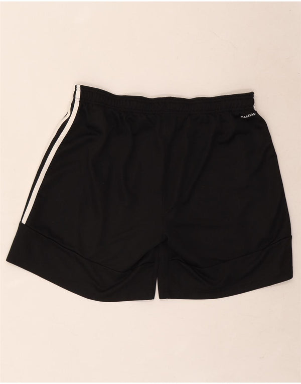 Adidas Short de sport Aeroready pour femme UK 20/22 XL Noir Polyester