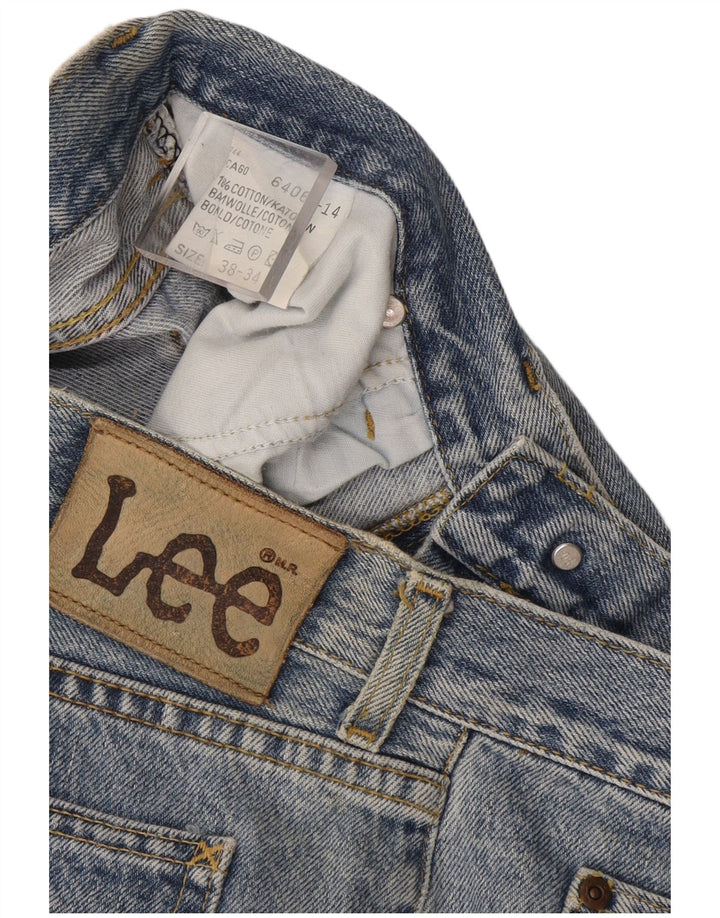 Lee Jean Droit Chicago Homme W38 L27 Bleu Coton