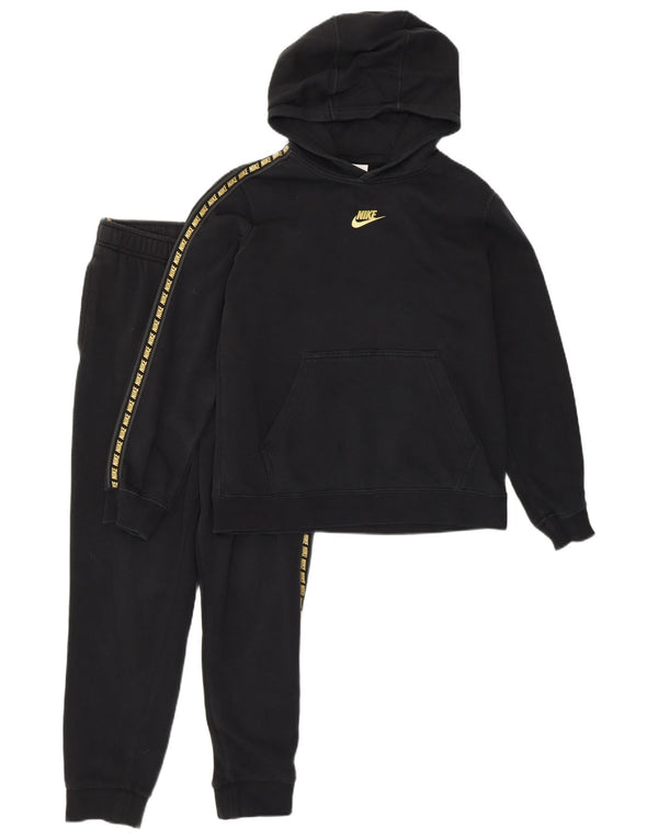 Survêtement complet Nike coupe ample pour fille 12-13 ans, grand noir en coton