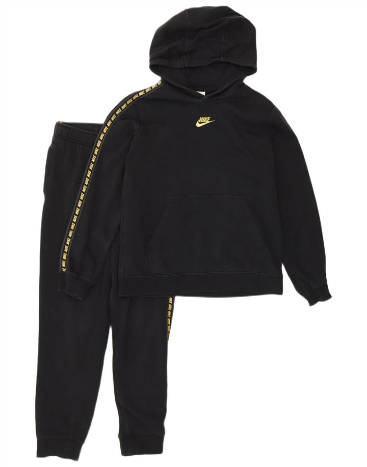 Survêtement complet Nike coupe ample pour fille 12-13 ans, grand noir en coton