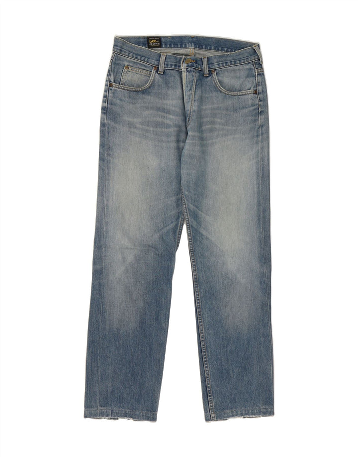 LEE Mens Straight Jeans W34 L31 Blue Cotton Vintage Lee and Second-Hand Lee from Messina Hembry 