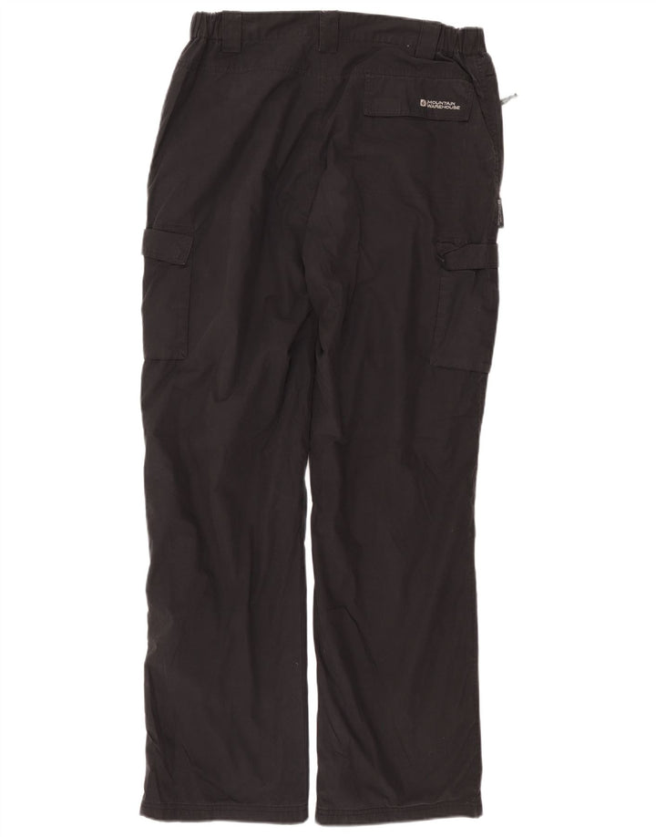 Mountain Warehouse Pantalon Cargo Droit Homme W36 L32 Gris Polyester