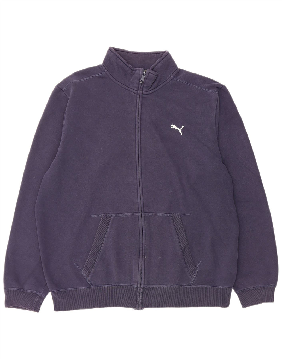 Puma Veste de survêtement pour homme XL Bleu marine Coton