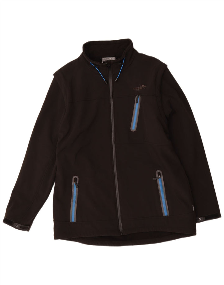 Roadsign Veste Coupe-Vent Homme UK 46 3XL Noir Polyester