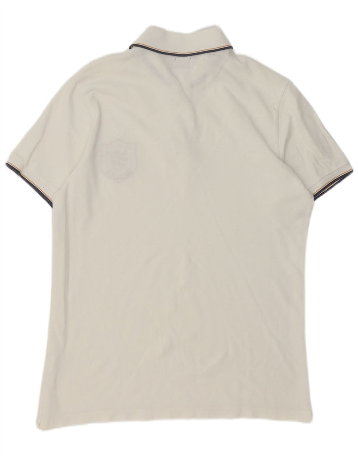 Replay Polo Homme XL Blanc Coton Classique