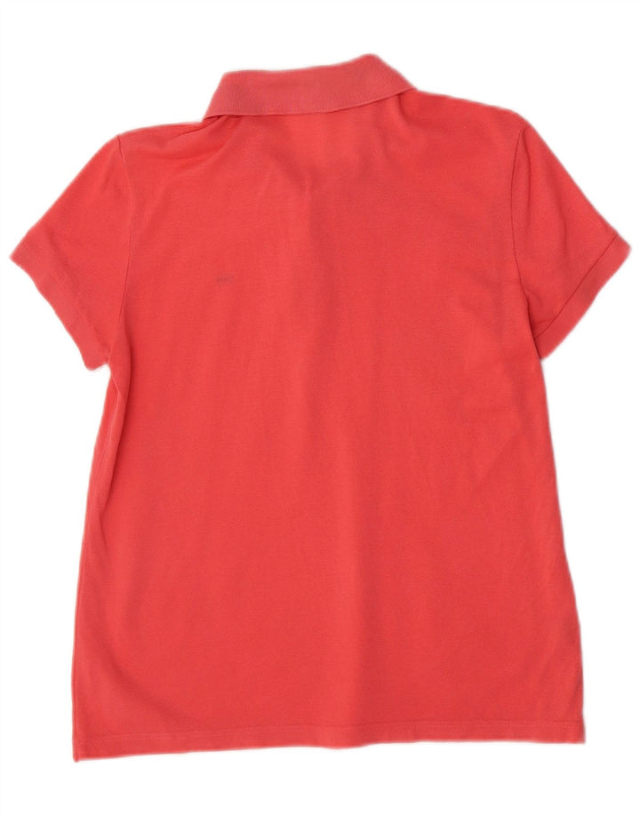 Lacoste Polo Régulier Femme Taille 42 Grand Coton Rose