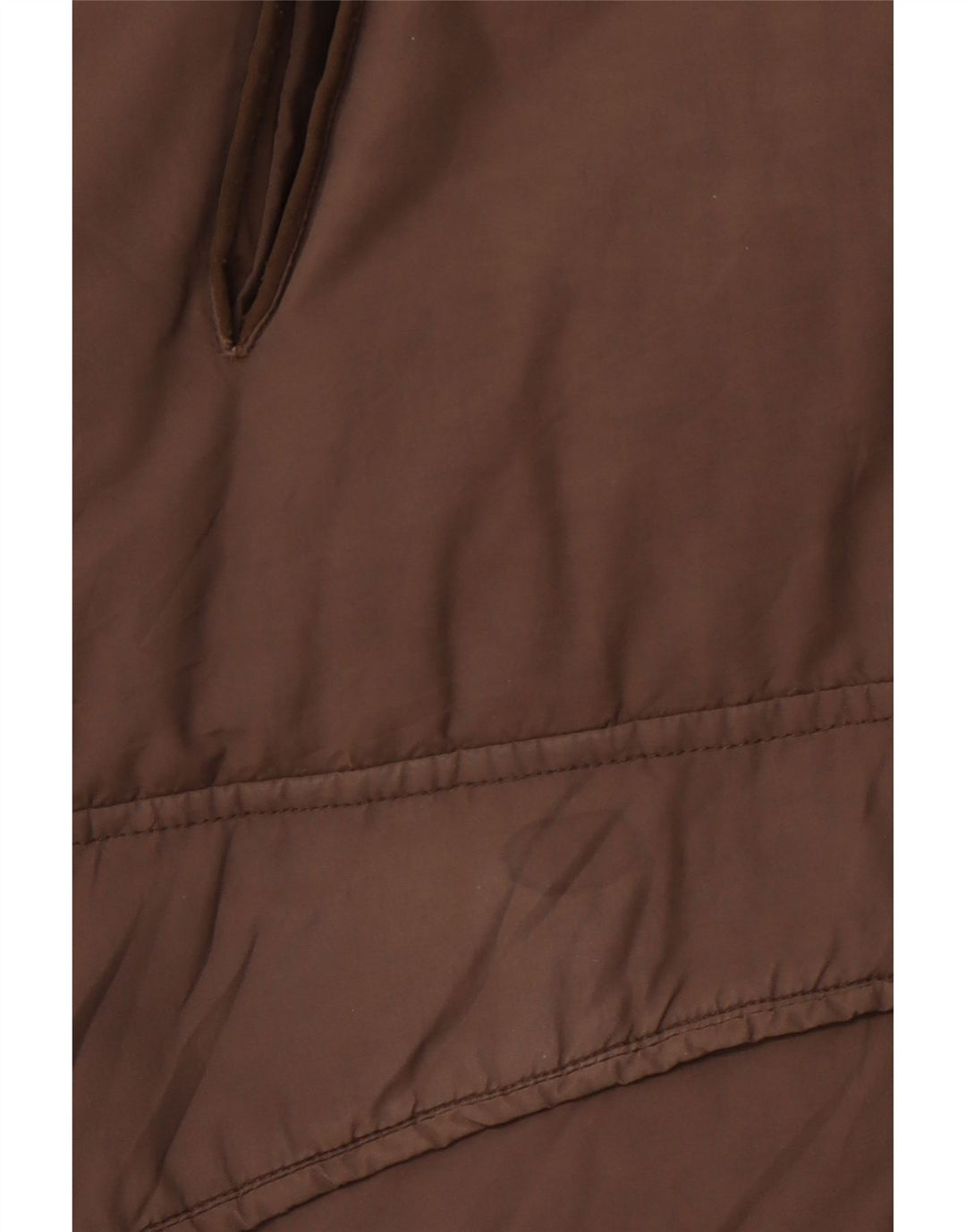 PEUTEREY Veste matelassée à capuche pour homme UK 38 en coton marron moyen