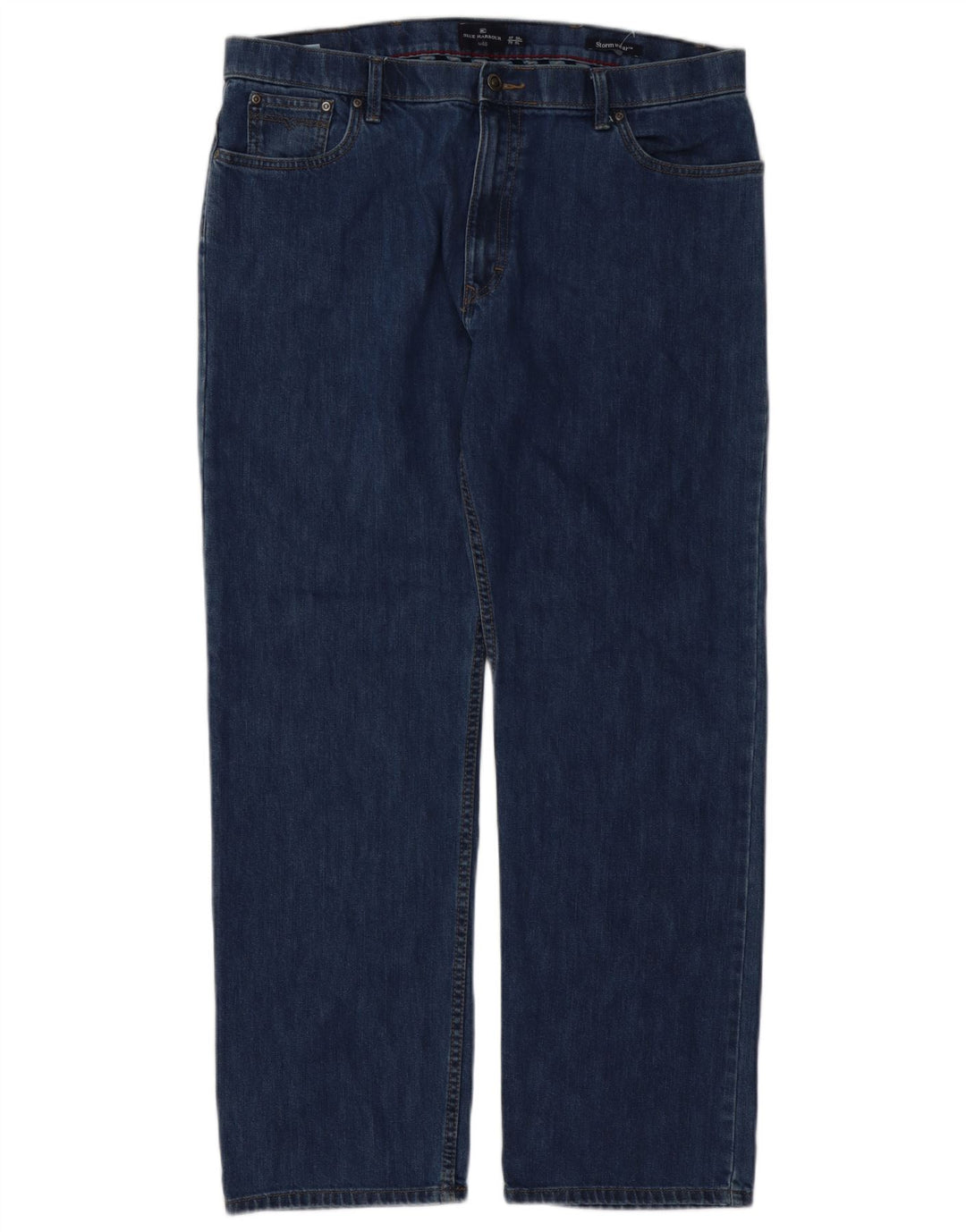 Marks & Spencer Jean droit Blue Harbor homme W38 L31 coton bleu